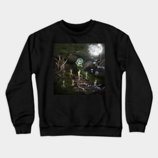 Sweet little dark fairy Crewneck Sweatshirt